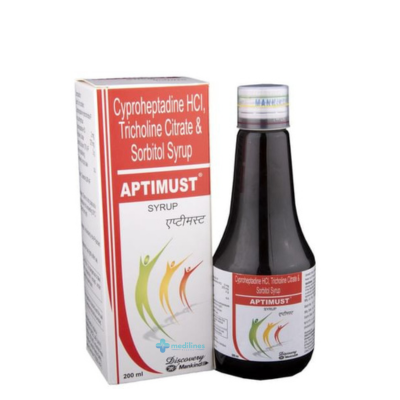 Medilines Pharma - Aptimust Syrup